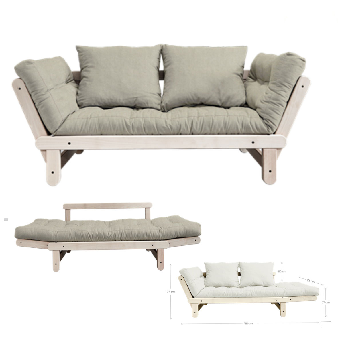 Futon Sofa Bed from Danish Design Sofa Bed Expert