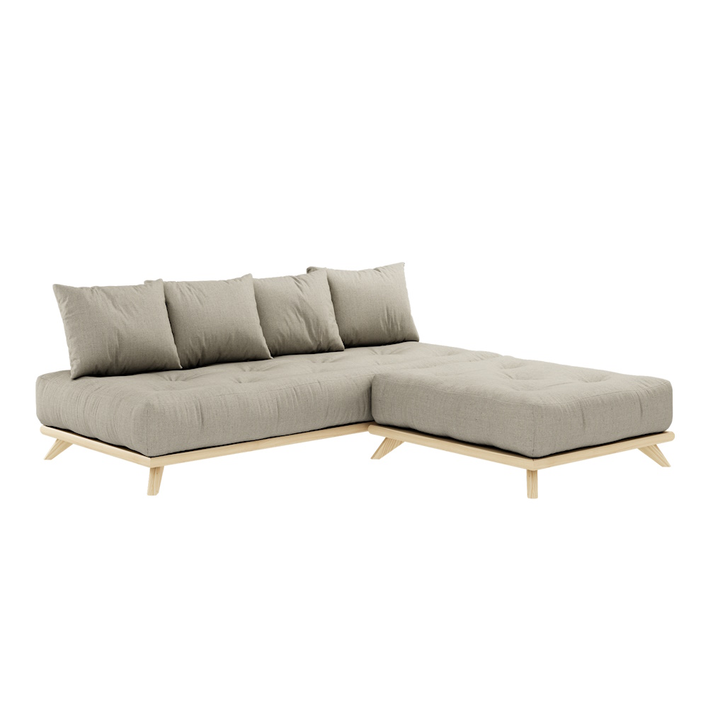 Senza day Bed + foot stool from Danish Karup Design | Sofa Bed Expert