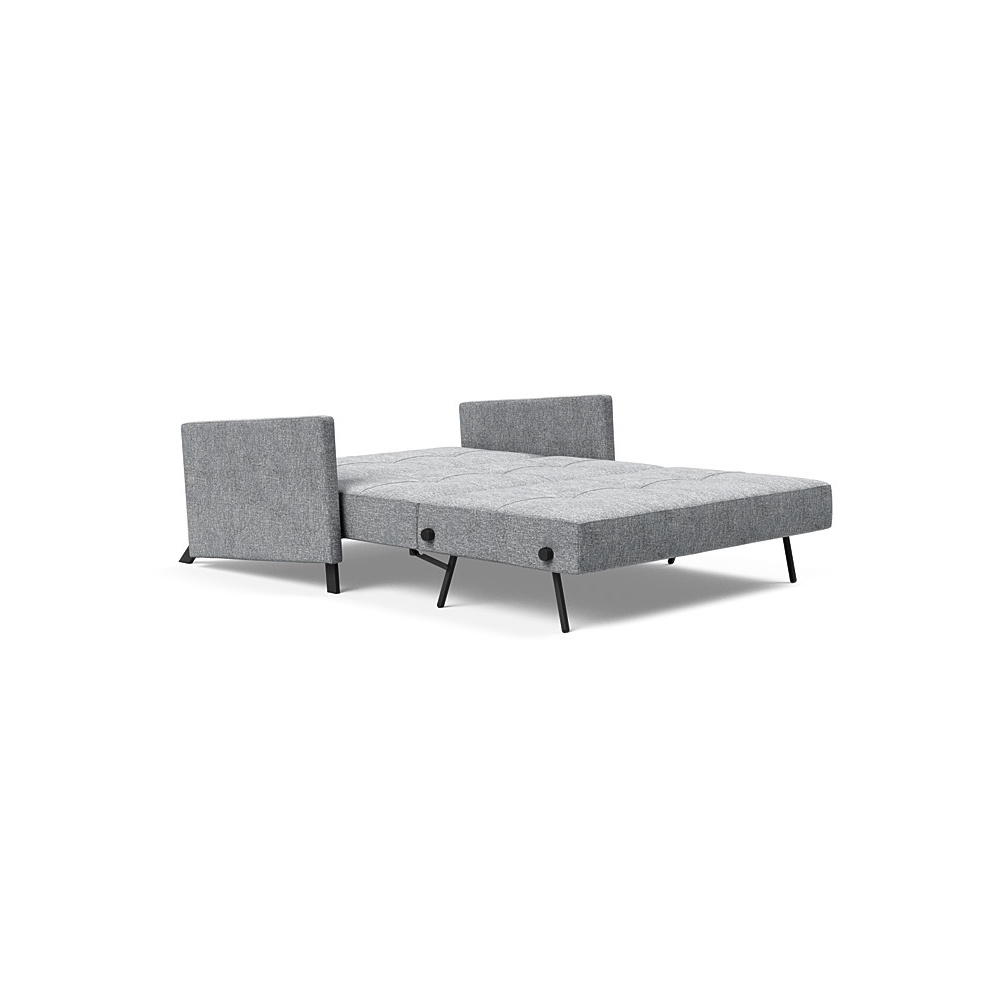 Cubed bäddsoffa med armstöd från Danska Innovation livining utbäddad