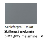 Slate grey laminate / Skiffergrå laminat