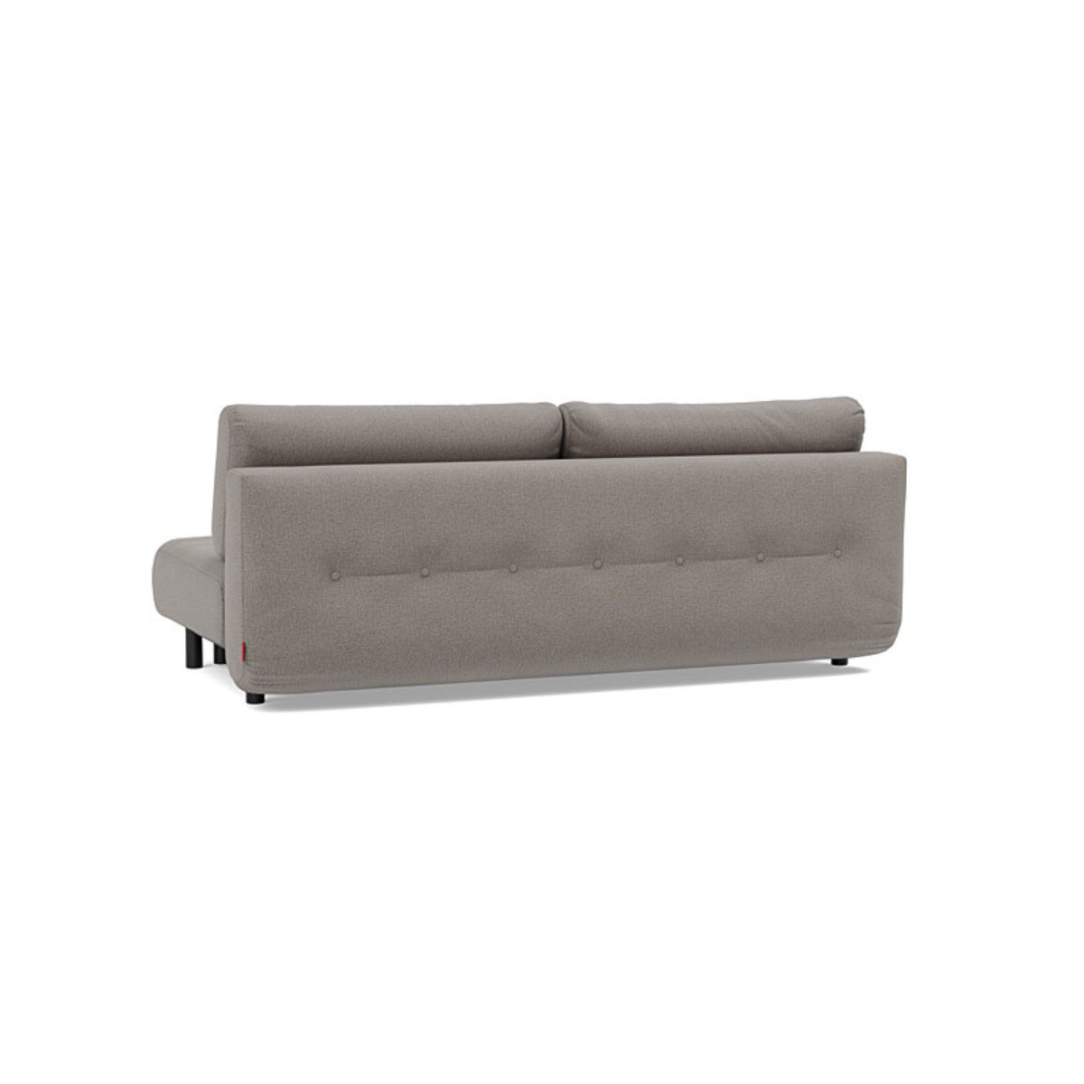 Nabli bäddsoffa från Innovation living med både nozag och pocket spring resår bakifrån